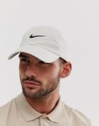 Nike - Flødefarvet kasket med logo-Hvid