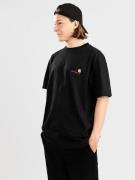 Carhartt WIP American Script T-shirt sort