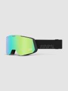 100Percent Snowcraft Hiper Black/Green Briller sort