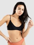 Volcom Simply Solid Crop Bikini overdel sort