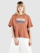 Element Texture T-shirt brun