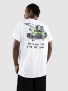 A.LAB Nothing Can Stop Me T-shirt hvid