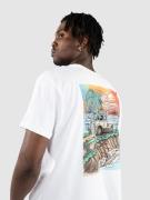 Blue Tomato Island Sundown T-shirt hvid