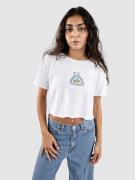 A.LAB Goldfishy Cropped T-shirt hvid