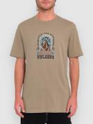 Volcom Scared Stone T-shirt brun