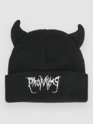 Broken Promises Horn Beanie sort