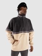 Quiksilver Take Us Back Block Polar Half-Zip Fleecepullover grå