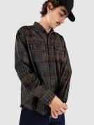 RVCA Freeman Cord Print Skjorte brun
