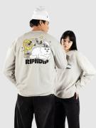 RIPNDIP No Music No Life Sweater grå