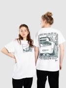 Key Street Halftone T-shirt hvid