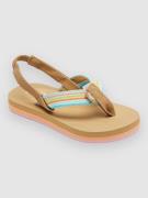 Roxy Tw Colbee Kids Sandaler brun