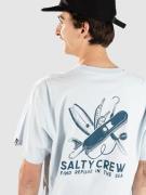 Salty Crew Pocket Knife Vintage T-shirt blå