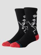 Stance Skelly Dancing Crew Socks mønster