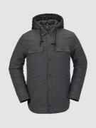 Volcom Ins Riding Flannel Jakke sort