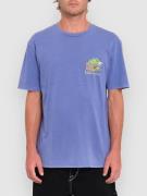 Volcom Crazee Wheel Pw T-shirt blå