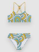 O'Neill Mix And Match Tropics Kids Bikini Set blå