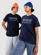 Thrasher Slash T-shirt blå