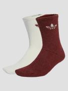 adidas Originals Fluffy Cr S 2P Strømper brun
