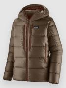 Patagonia Fitz Roy Down Hoody Jakke brun