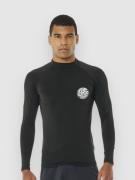 Rip Curl Icons Upf Brushed L/S Longsleeve Rash Guard sort