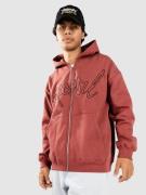 Rip Curl Medina Script Hættetrøje med lynlås rød