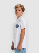 Quiksilver Ev In Flames Kids T-shirt hvid