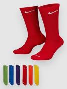 Nike Everyday Plus Cushion Crew 6 Pack Socks mønster