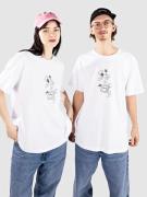 Poetic Collective Doodle Sketch T-shirt hvid