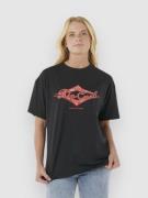 Rip Curl Diamond Heritage T-shirt sort