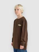 Billabong Orbit Arch Kids Longsleeve T-Shirt brun