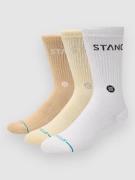 Stance Origin 3Pk Socks hvid
