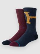 Stance Ron And Harry Crew Socks mønster