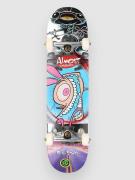 Almost Ren & Stimpy Freakout Yth Premium 7,375" Skateboard blå