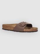 Birkenstock Madrid Birko-Flor Nubuk Sandaler brun