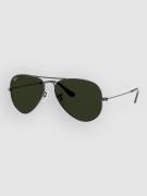Ray-Ban Aviator Large Metal Gunmetal Solbriller grå