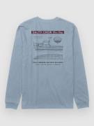 Salty Crew Boat Shop Langærmet t-shirt blå