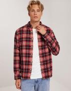 Gant Reg Flannel Plaid Shirt Ternede skjorter Rød