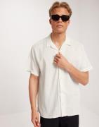 Jack & Jones Jorluke Crinkle Resort Shirt Ss Sn Kortærmede skjorter Hv...