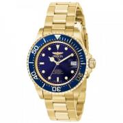 Invicta Herreur 8930OB Pro Diver Blå/Gul guldtonet stål Ø40 mm