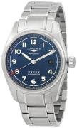 Longines Herreur L3.810.4.93.6 Spirit Blå/Stål Ø40 mm