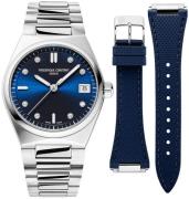 Frederique Constant Dameur FC-240ND2NH26B Highlife Blå/Gummi Ø31 mm