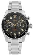 Longines Herreur L3.821.1.53.6 Spirit Flyback Sort/Stål Ø42 mm