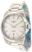 Longines Herreur L3.830.4.72.6 Conquest Sølvfarvet/Stål Ø41 mm