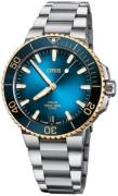 Oris Herreur 01 400 7769 6355-07 8 22 09PEB Aquis Blå/Stål Ø41.5 mm