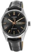 TAG Heuer Herreur WBN2013.FC6503 Carrera Sort/Læder Ø41 mm