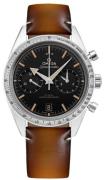 Omega Herreur 332.12.41.51.01.001 Speedmaster 57 Sort/Læder Ø40.5 mm