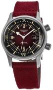 Longines L3.374.4.40.2 Legend Diver Rød/Tekstil Ø36 mm