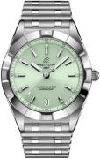 Breitling Dameur A77310101L1A1 Chronomat 32 Grøn/Stål Ø32 mm