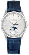 Jaeger LeCoultre Dameur 1248420 Master Ultra Thin Sølvfarvet/Læder