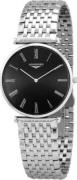 Longines Dameur L4.766.4.51.6 La Grande Classique De Sort/Stål Ø37